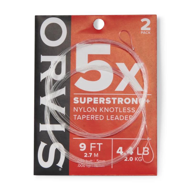 Orvis Super Strong Plus 9' Leader - 2 Pack