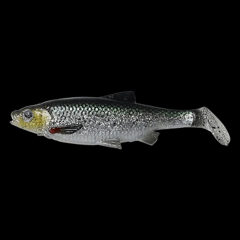 Savage Gear LB Paddle Tail 10cm Green Silver