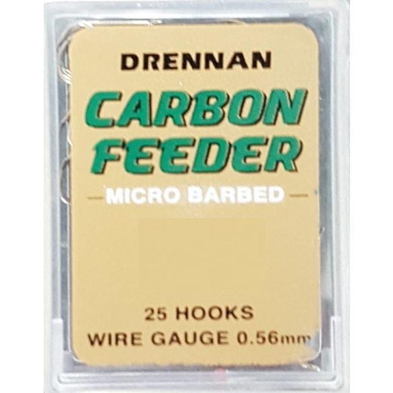 Drennan Carbon Feeder Barbed - Box Package - 25 pcs