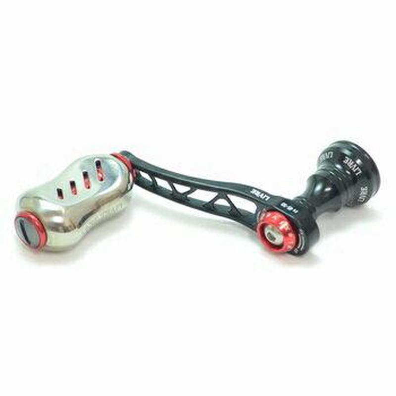 LIVRE F.V45-50 S handle Fino knob For Shimano S2 Black P Red G 4580421711519