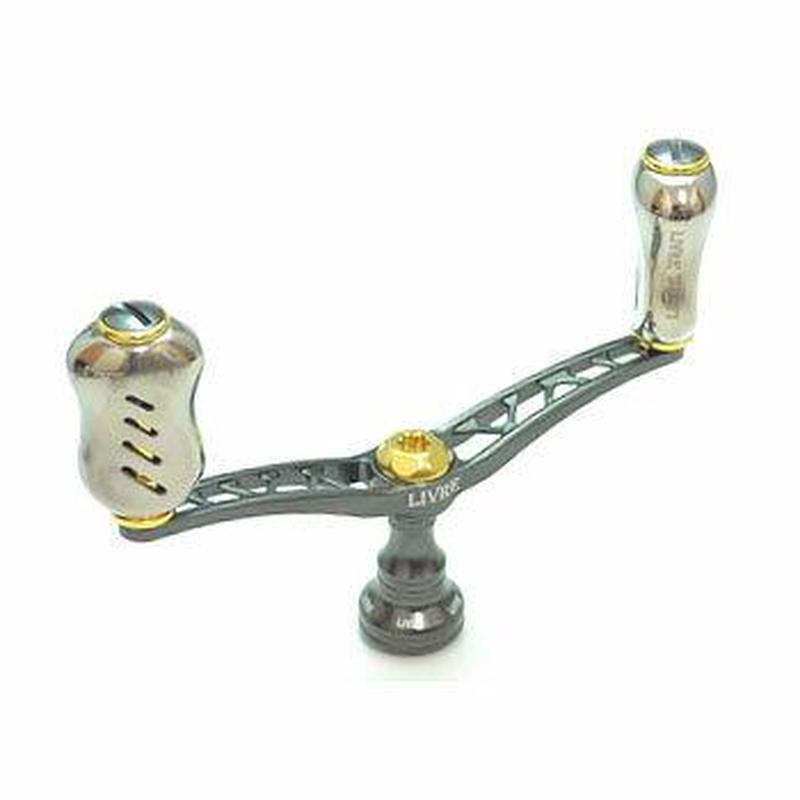 LIVRE Wing 100 Fino knob For Shimano S2 Gunmetal P Gold G 4580421710567