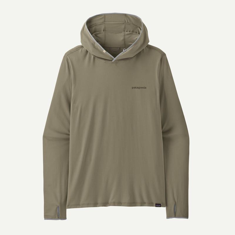 Patagonia Men's Tropic Comfort Natural Graphic Hoody - Fitz Roy Trout: River Rock Green