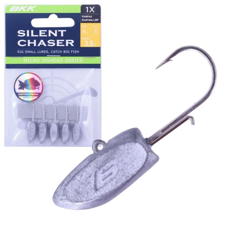 BKK Ultra Light Fishing Micro Jighead Silent Chaser Harpax Darting LRF