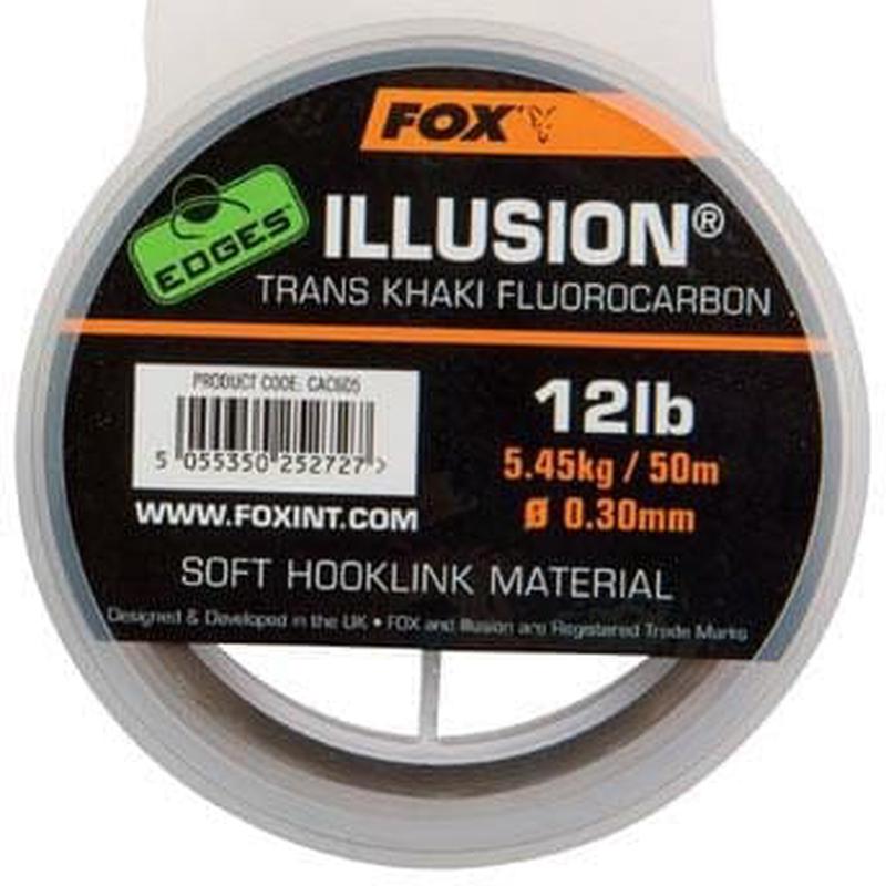 Fox Edges Illusion Soft Hooklink 16lb 50m