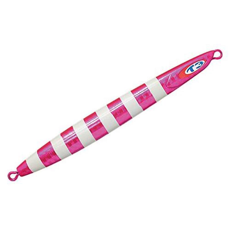 JACKALL Anchovy Metal Type-III Flutter Metal Jig 250g Pink Glow Stripe 4525807140194