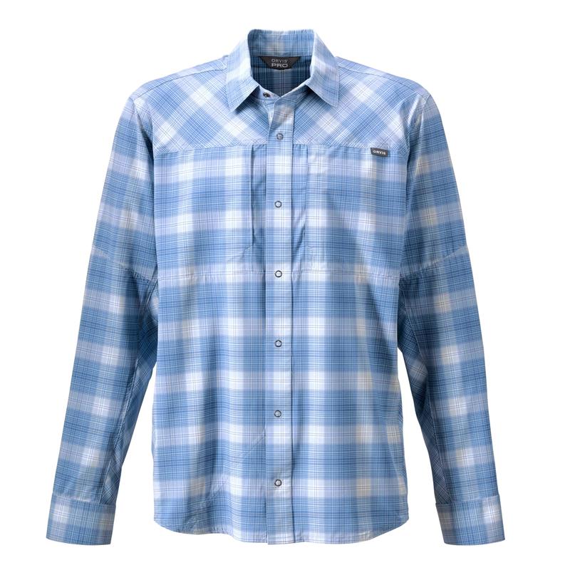 Orvis Men's PRO Stretch Long-Sleeve Shirt - Blue Fog