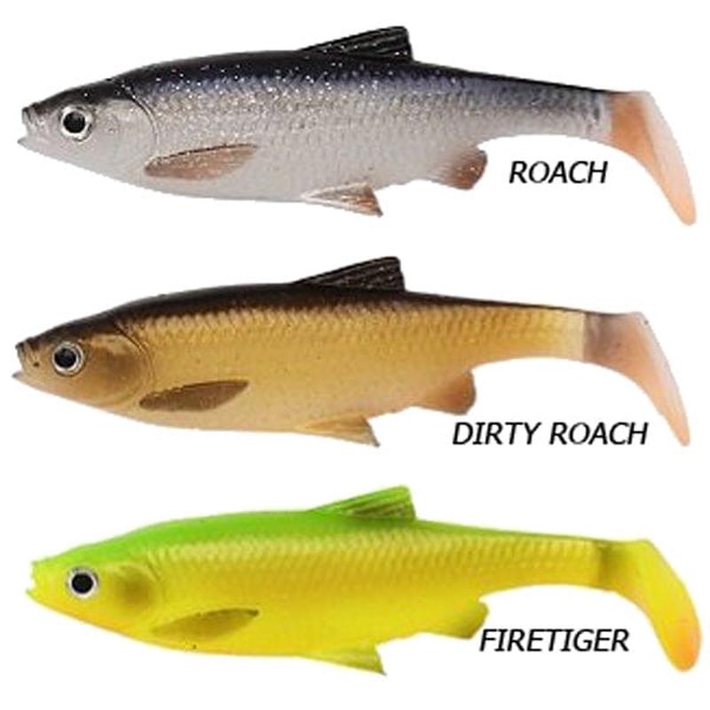 Savage Gear 3D LB Roach Paddletail 10cm 10g Firetiger