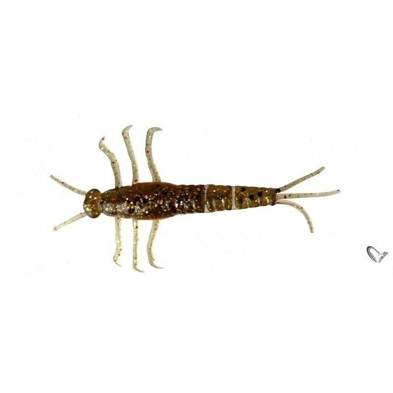Savage Gear LB 3D PVC Mayfly 65mm Brown Glitter 8pcs
