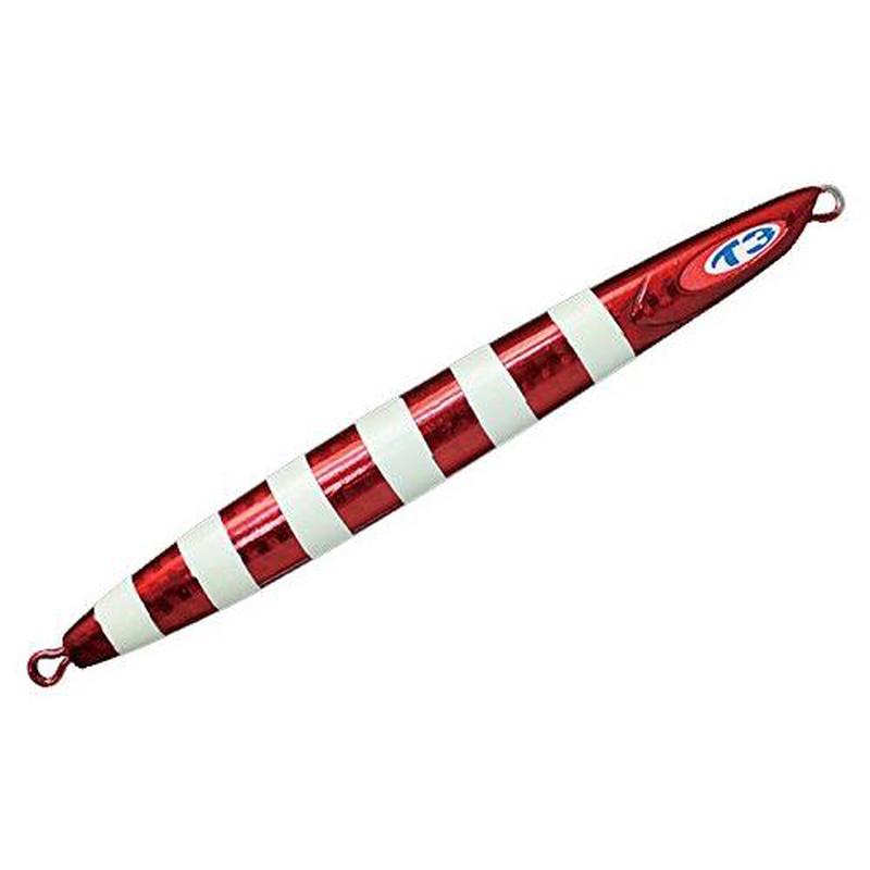 JACKALL Anchovy Metal Type-III Flutter Metal Jig 250g HL Red Glow Stripe 4525807140163