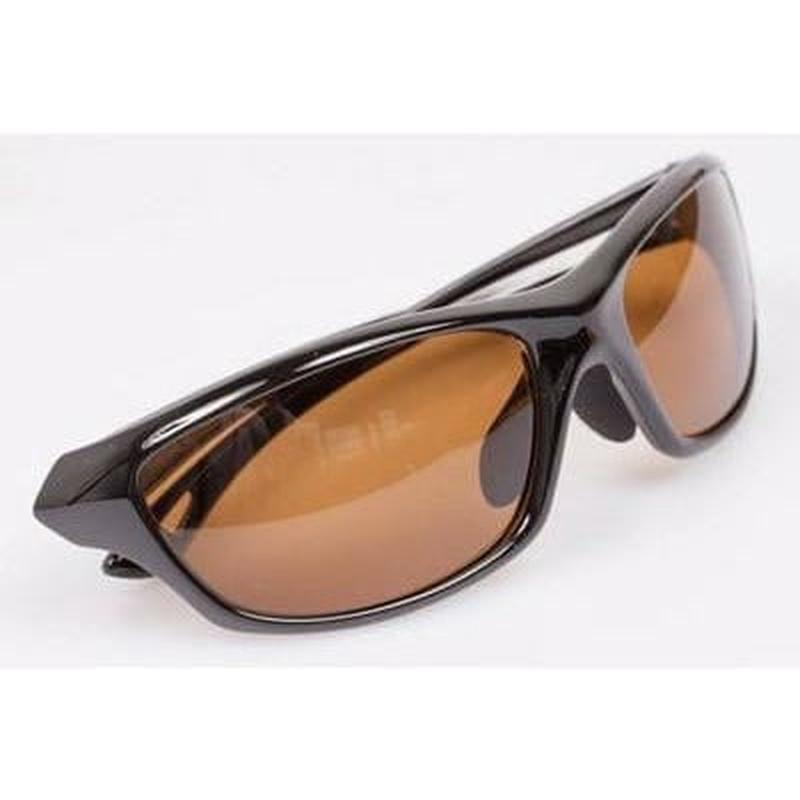 Korda Sunglasses Wraps Gloss Black/Brown Lens
