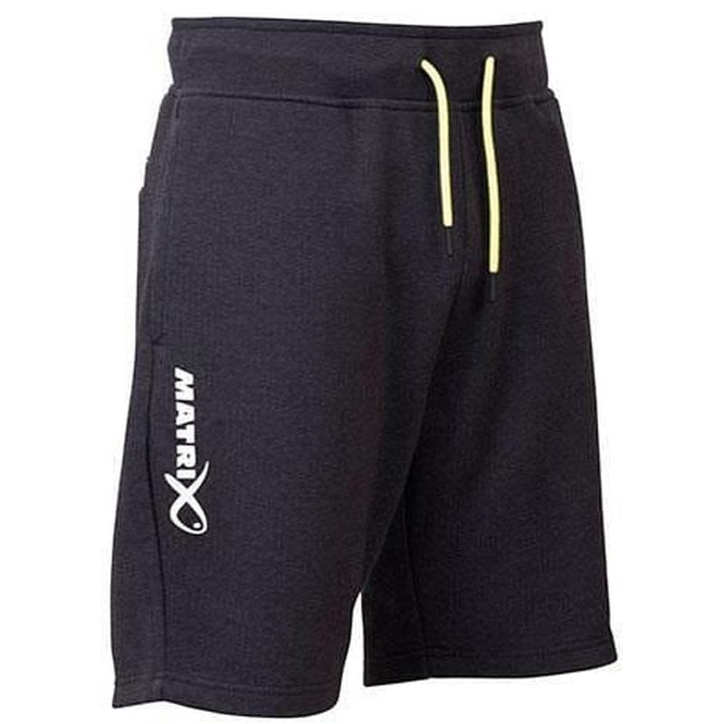 MATRIX MINIMAL BLACK MARL JOGGER SHORTS
