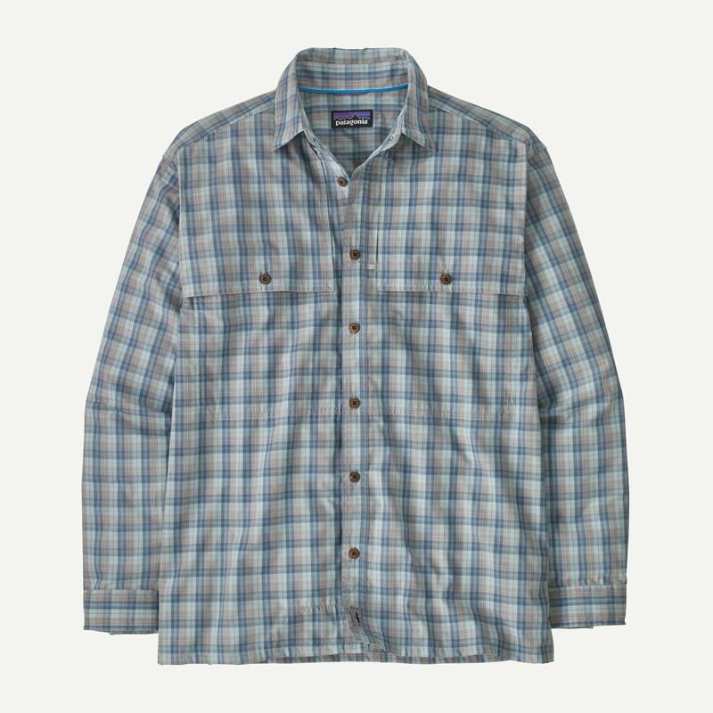 Patagonia Men's Long-Sleeve Island Hopper Shirt - Dipper: Utility Blue