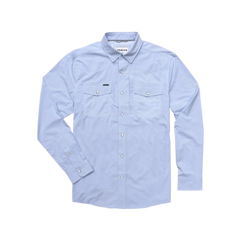Poncho Western Shirt - The Nueces