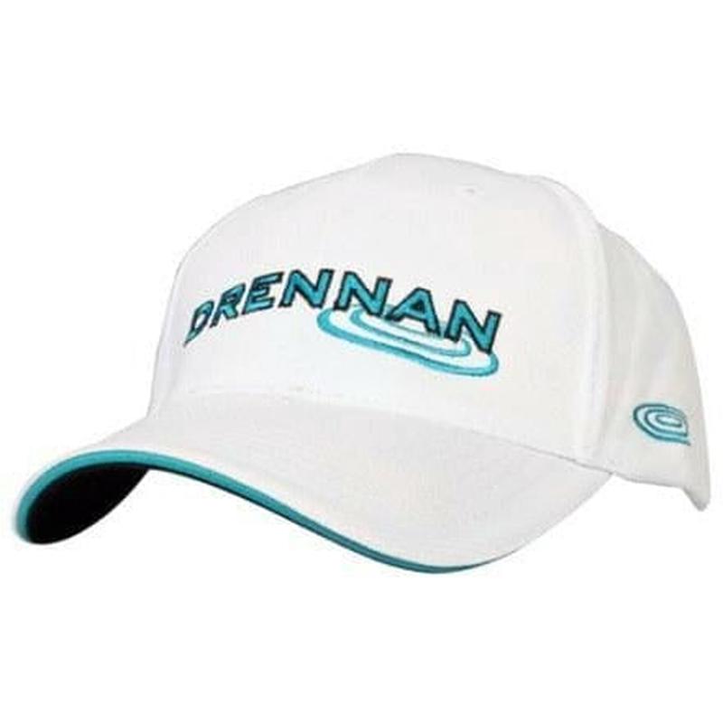 Drennan White/Aqua Cap