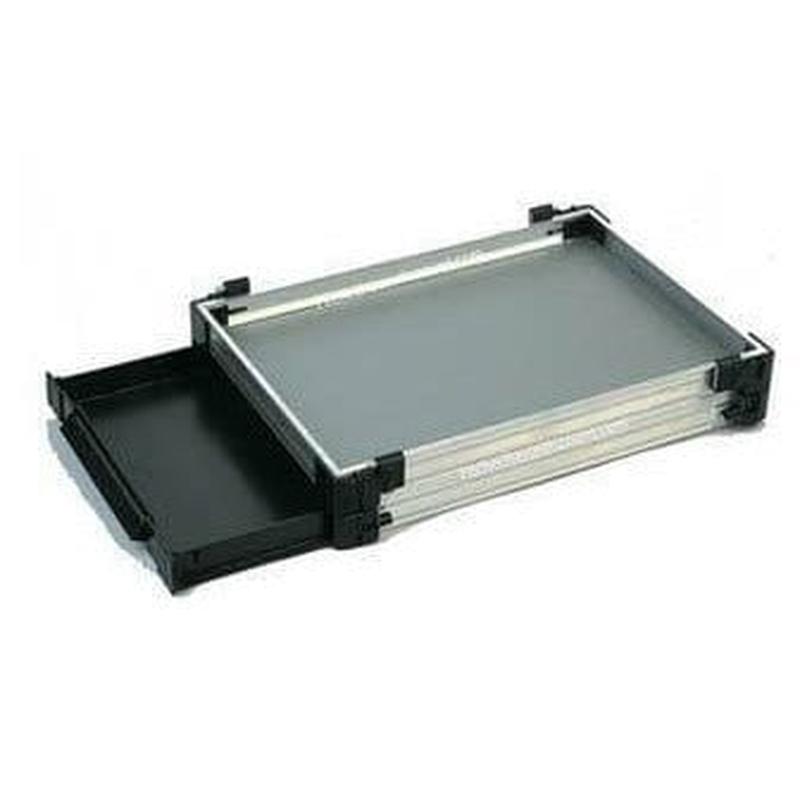 Rive 30mm Tray and 30mm Drawer Aluminium