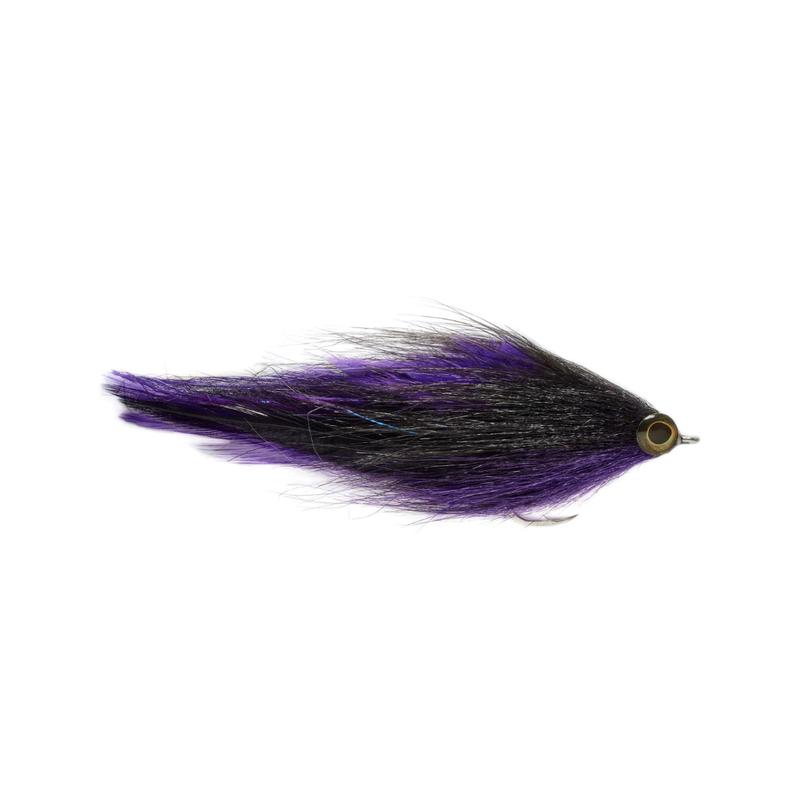 Two Tone Brushy - Black/Purple - Size 6/0