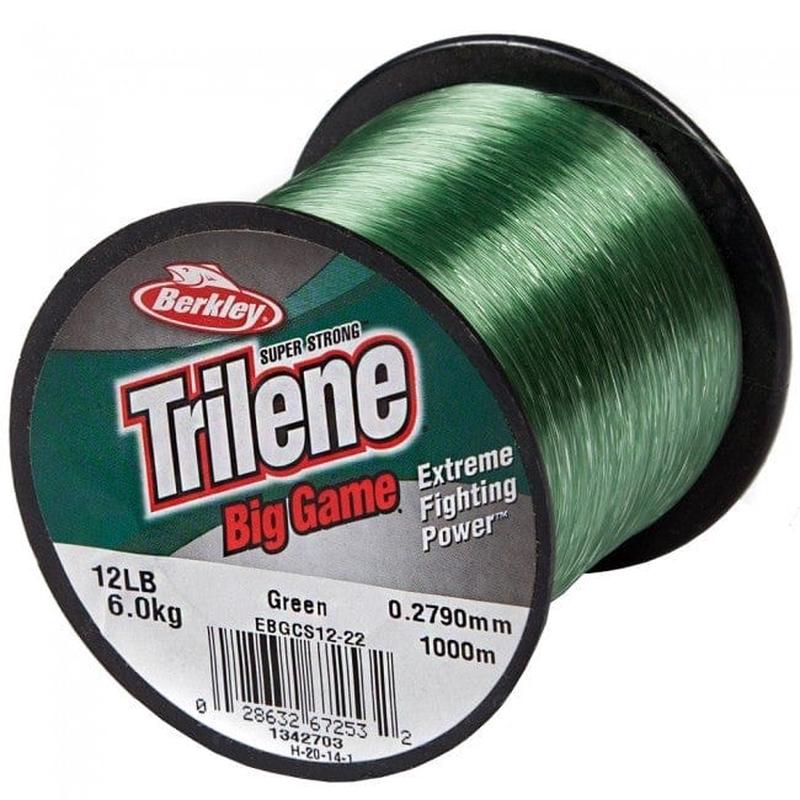 Berkley Trilene Big Game - Green 1/4 Lb Spool 1000m 0.30mm