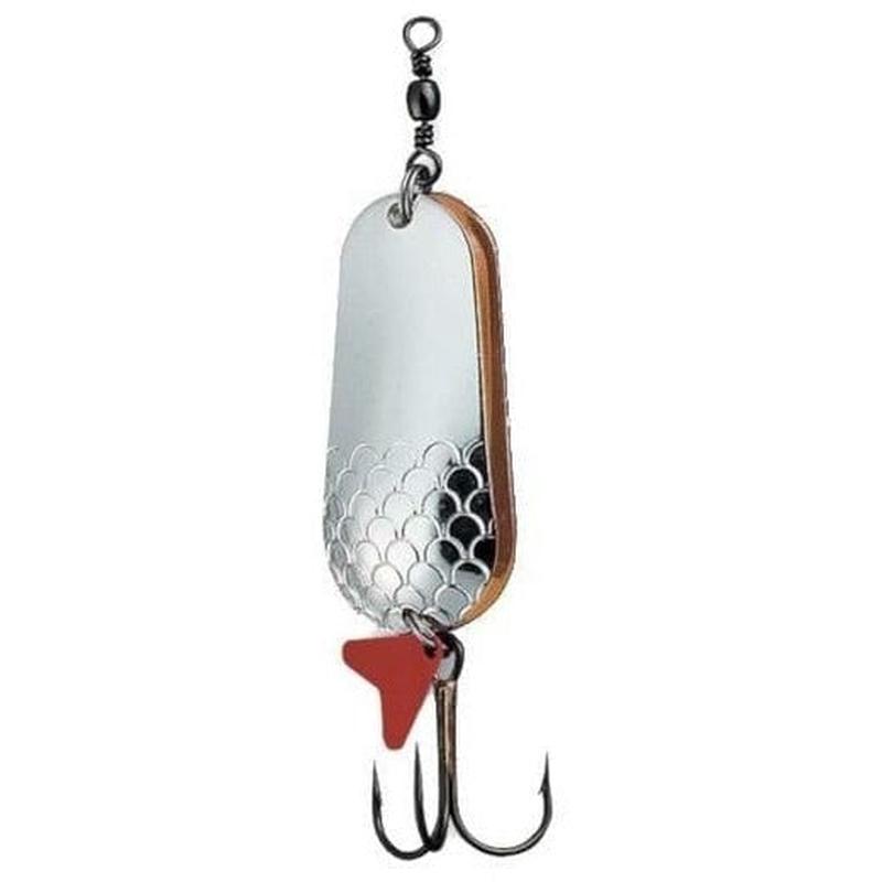 EFFZETT Twin Spoon 8cm 45g Silver Copper - 5017045