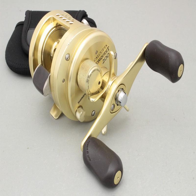 Shimano CALCUTTA CONQUEST 200 RH Baitcasting Reel B9154 USED