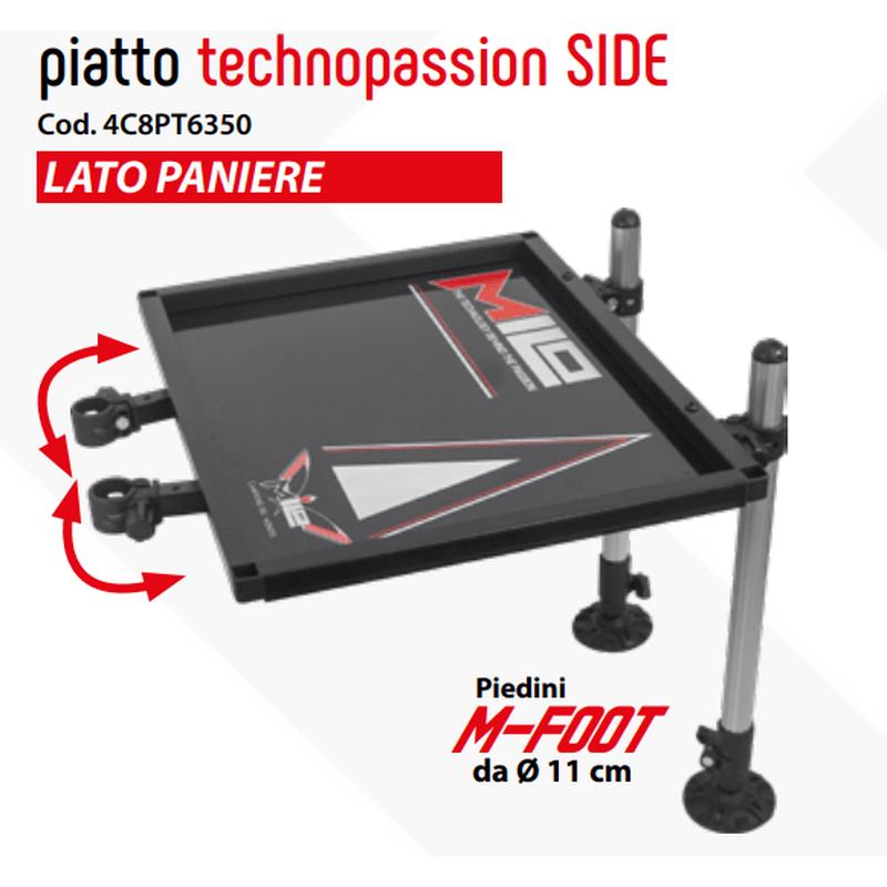 MILO Piatto Techno Passion Platform Accessory 36 mm, 63 x 50 cm