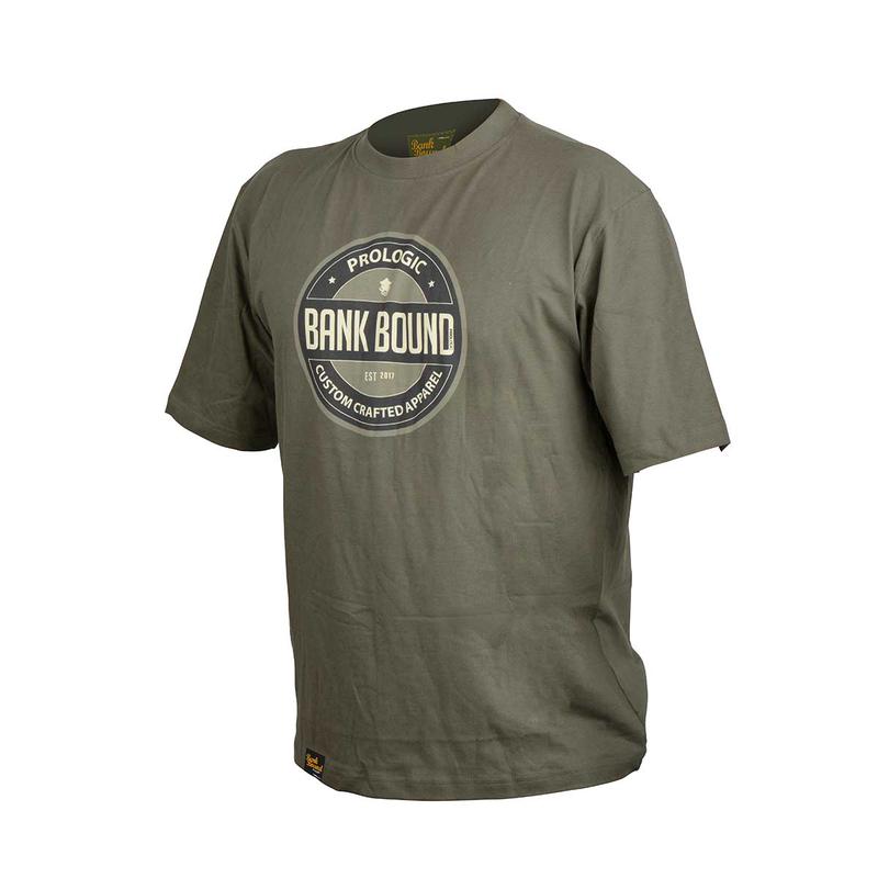 Prologic Bank Bound Badge Tee Green