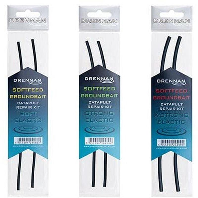 Drennan Softfeed Groundbait Catapult Repair Kit - X-Strong Elastic