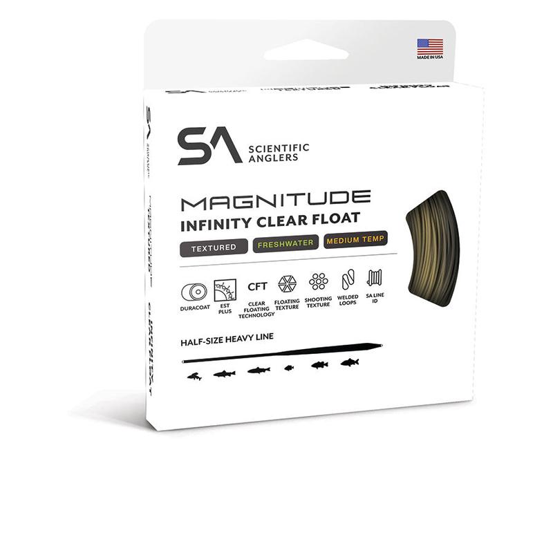Scientific Anglers Magnitude Trout Textured Infinity 10' Clear Float Tip
