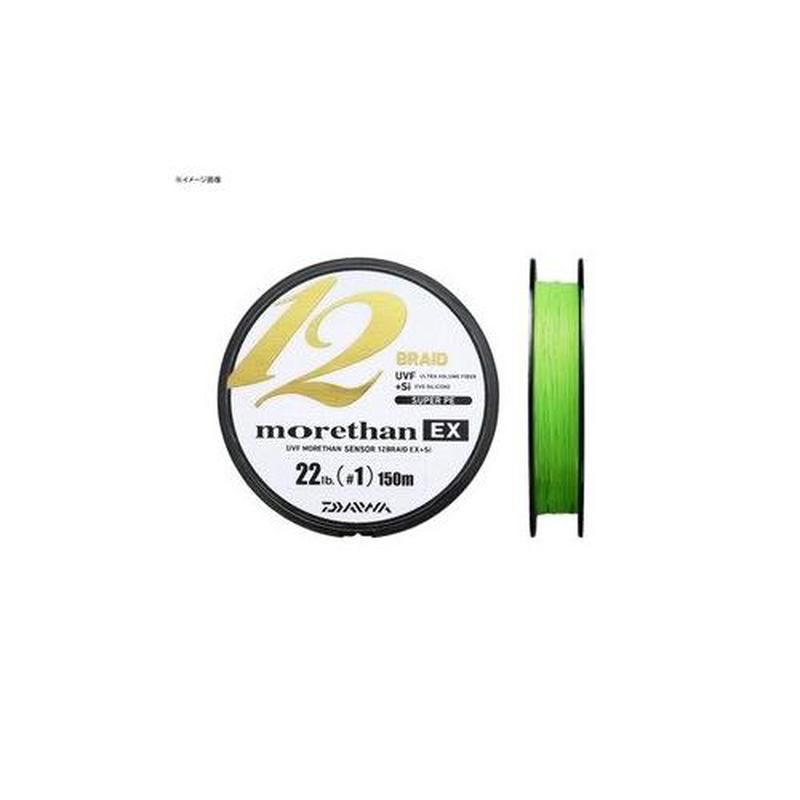 Daiwa UVF More Than Sensor 12 Braid EX Si 0.6-150 PE Braid 4960652263054