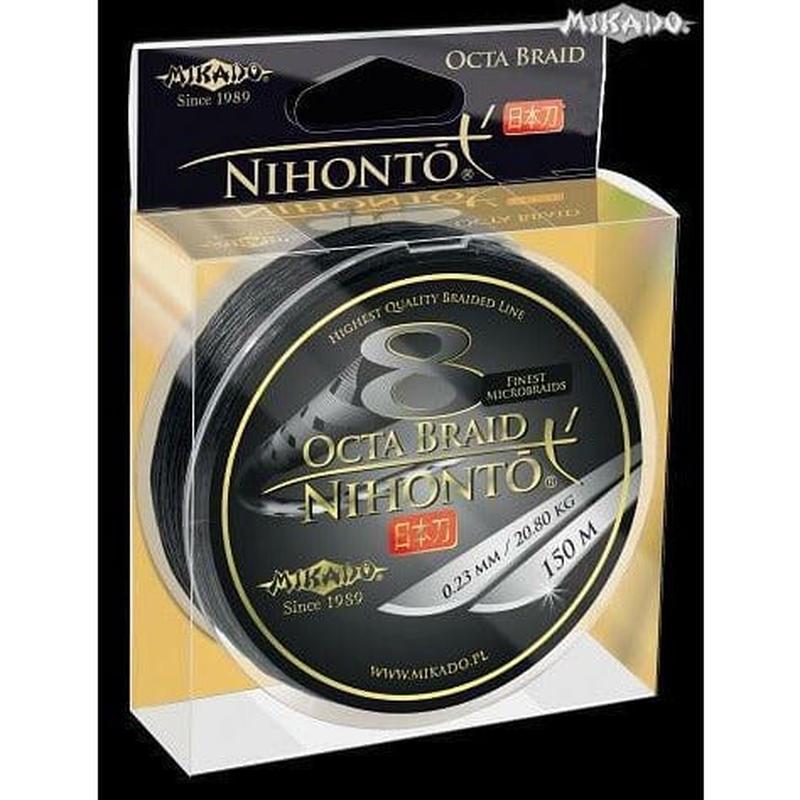Mikado Nihonto Octa Braid - Black 150m
