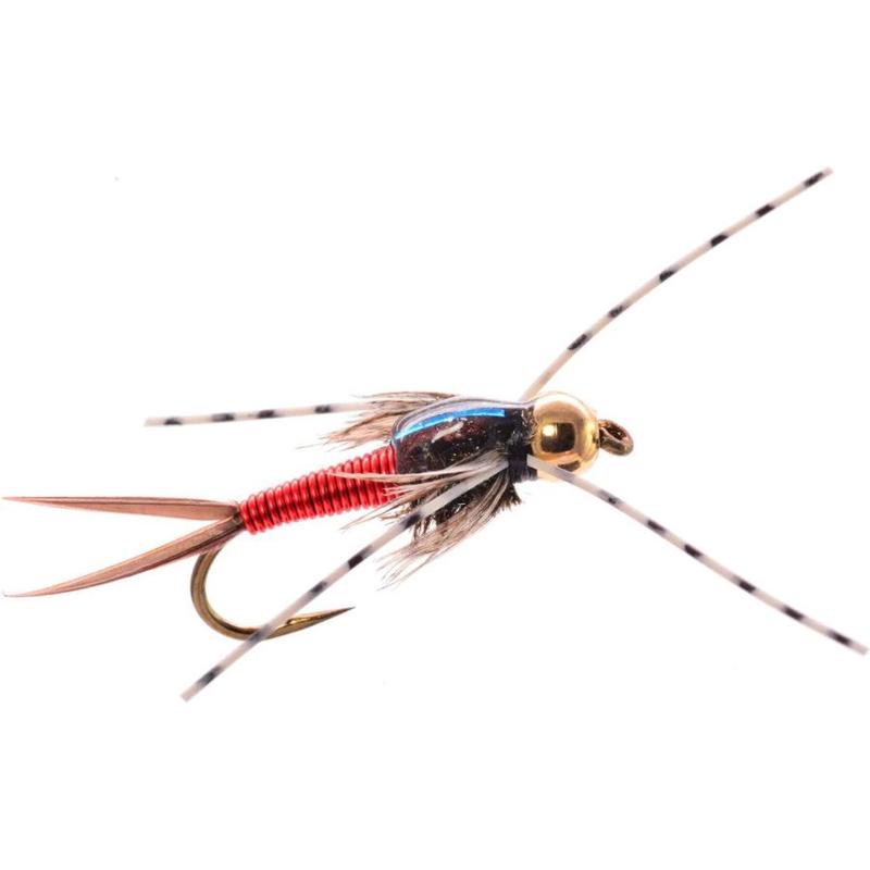 Rubberleg Steelhead Copper John - Red - Size 10