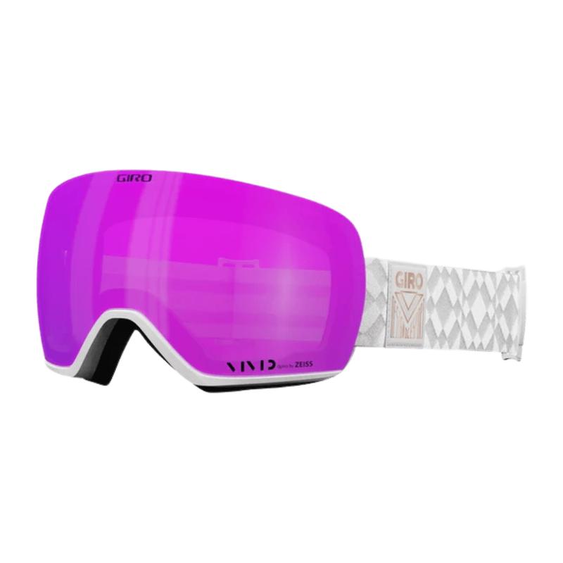 GIRO LUSI ASIAN FIT GOGGLE - WHITE LIMITLESS/VIVID PINK/VIVID INFRARED