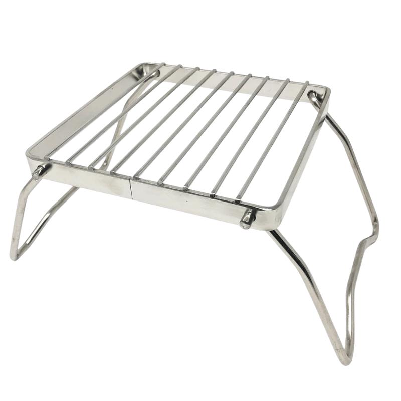 PATHFINDER STAINLESS STEEL FOLDING GRILL