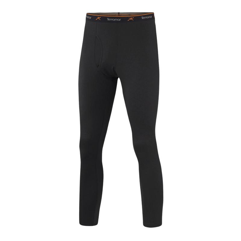 TERRAMAR MEN'S MILITARY FLEECE PANT REG - JET BLACK