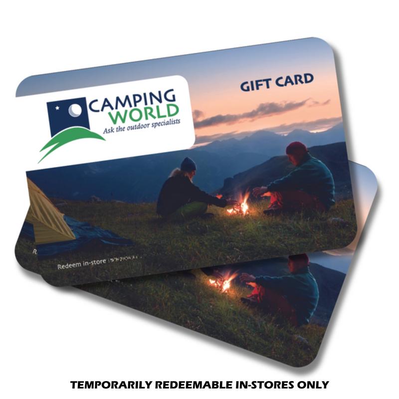 Camping World Physical Gift Card - $150