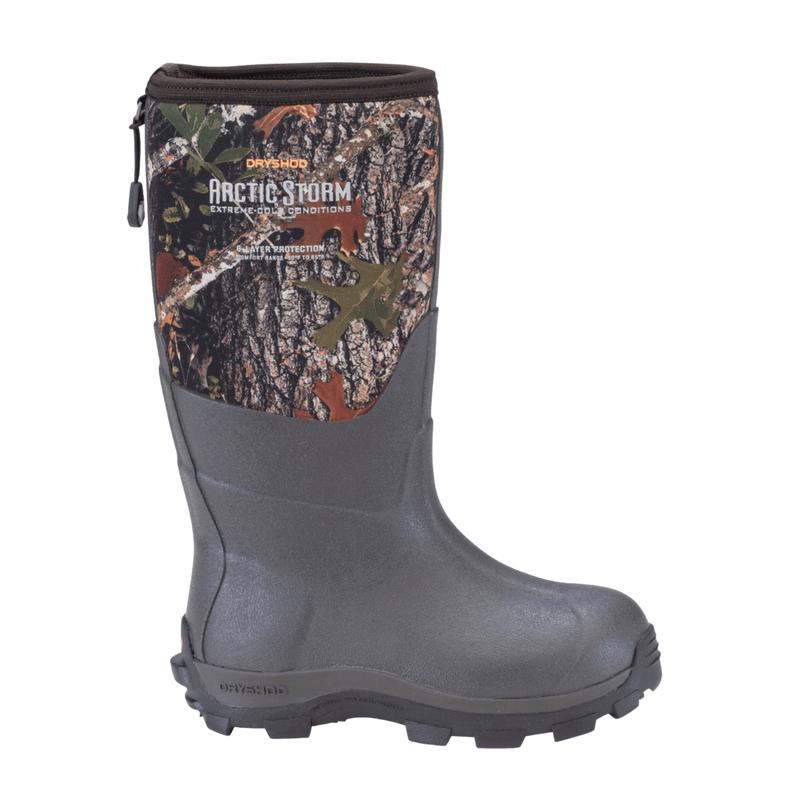 DRYSHOD KIDS ARCTIC STORM -40F CAMO/TIMBER BOOTS