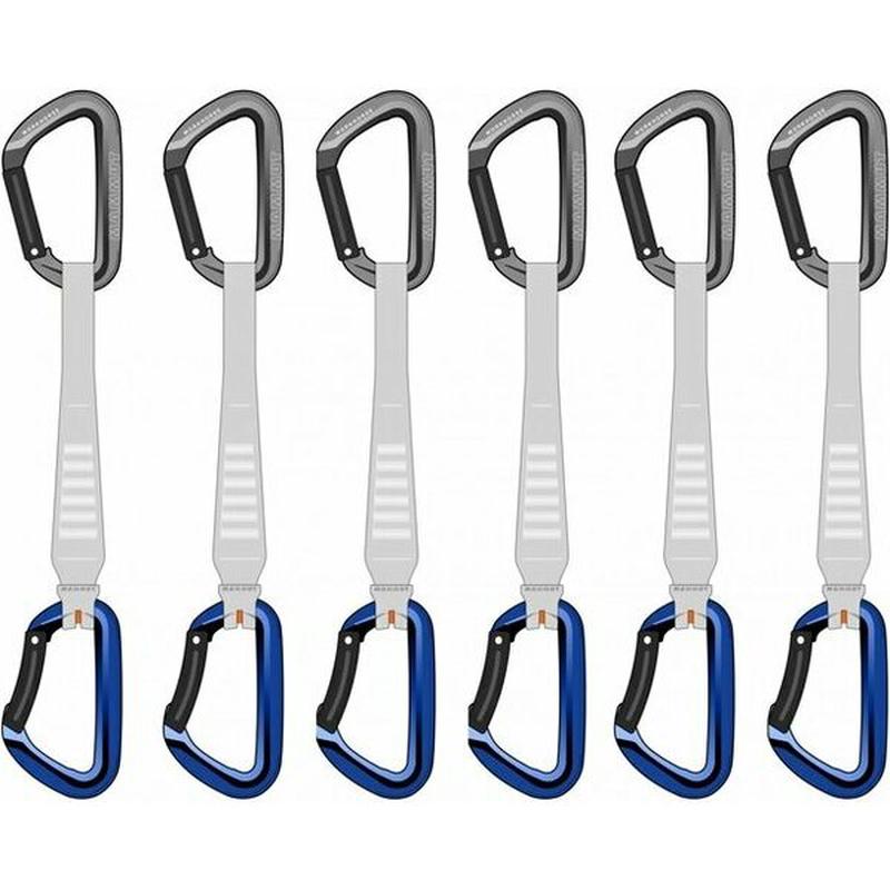 Workhorse Keylock 17 Cm 6-Pack Quickdraws