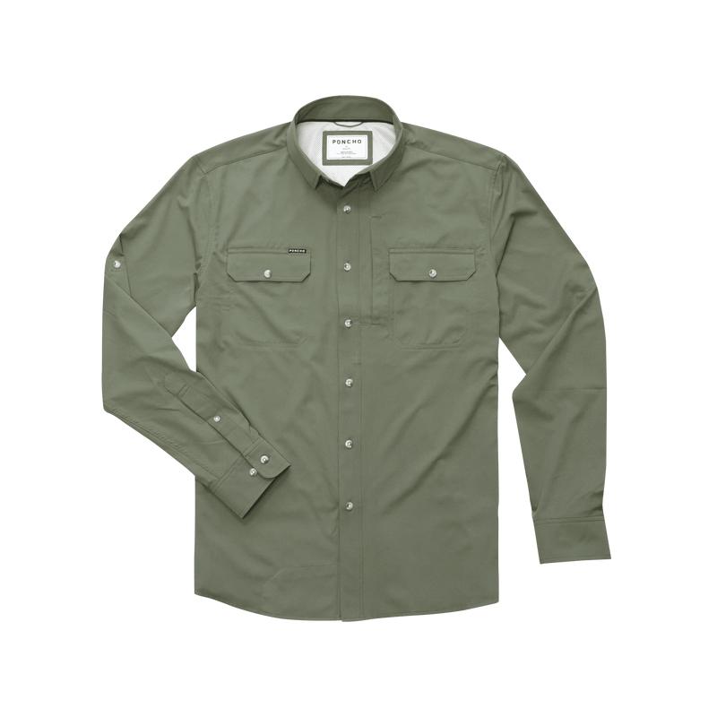 Poncho - The Gunnison - Moss Green