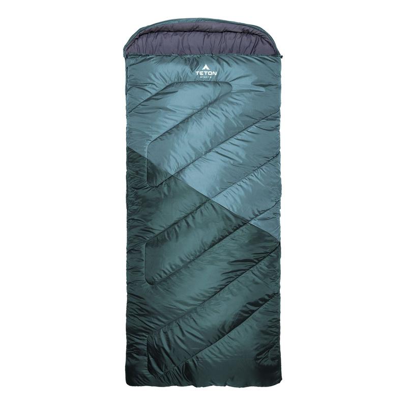 Teton Sports Celsius Grand XXL -7c/20f Sleeping Bag in Lagoon and Grey