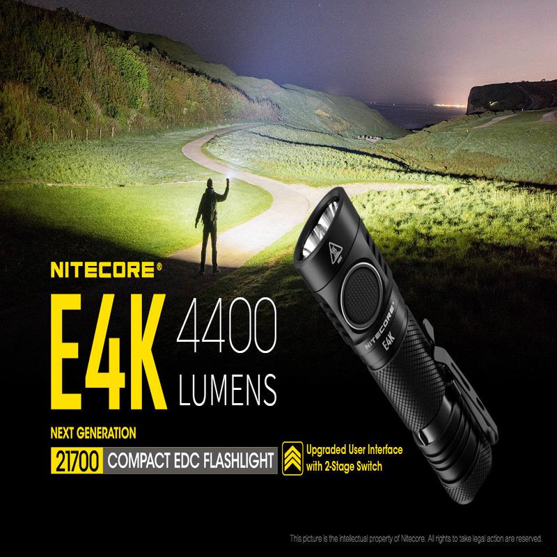 4400  E4K (Palm-sized Tactical Flashlight