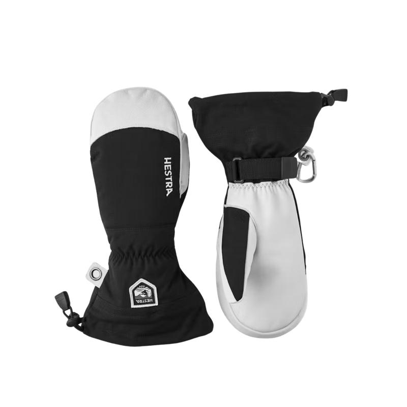 HESTRA ARMY LEATHER HELI SKI MITT - BLACK