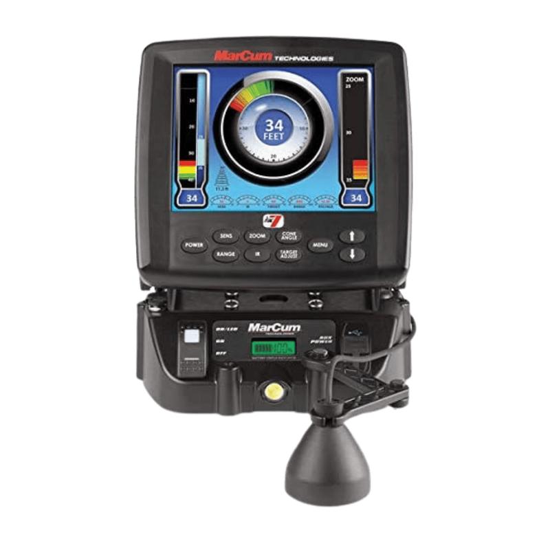 MARCUM DIGITAL LX-7 LITHIUM COMBO SONAR SYSTEM - BLACK