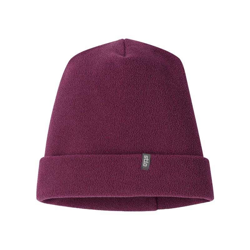 STIO TURPIN FLEECE CUFF BEANIE - AUBERGINE