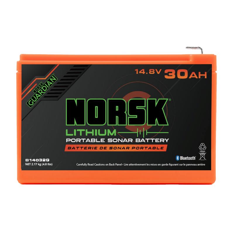 NORSK FISHING 14.8V 30AH LITHIUM-ION BATTERY WITH CHARGER