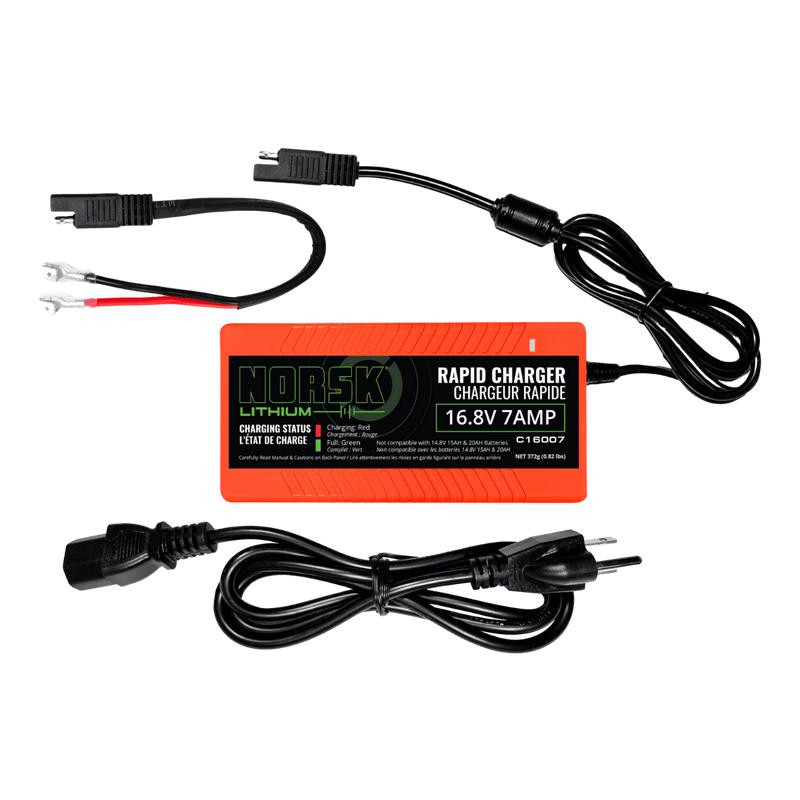 NORSK FISHING 16.8V-7A NMC RAPID CHARGER