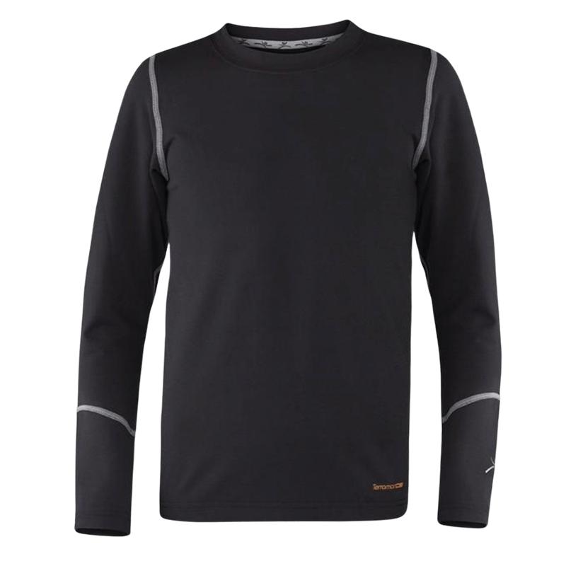 TERRAMAR YOUTH THERMOLATOR 2.0 CREW - BLACK