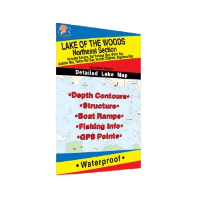 LAKEMAPS/IN DEPTH FHS LAKE OF THE WOODS NORTHEAST