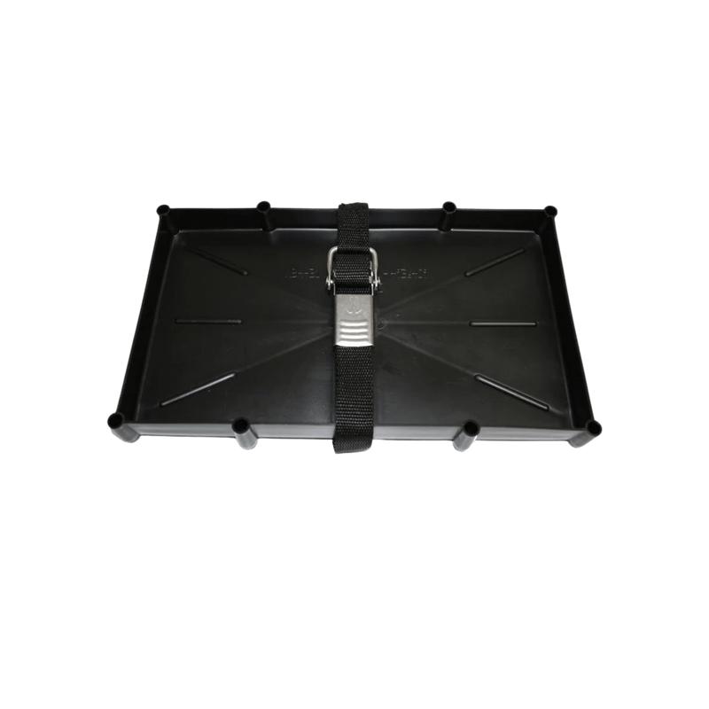 T-H MARINE SUPPLY BATTERY TRAY W/ STAINLESS BUCKLE - 29/31"