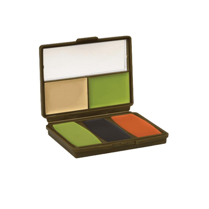 HUNTERS SPECIALTIES CAMO-COMPAC MILITARY 5-COLOR WOODLAND MAKEUP KIT