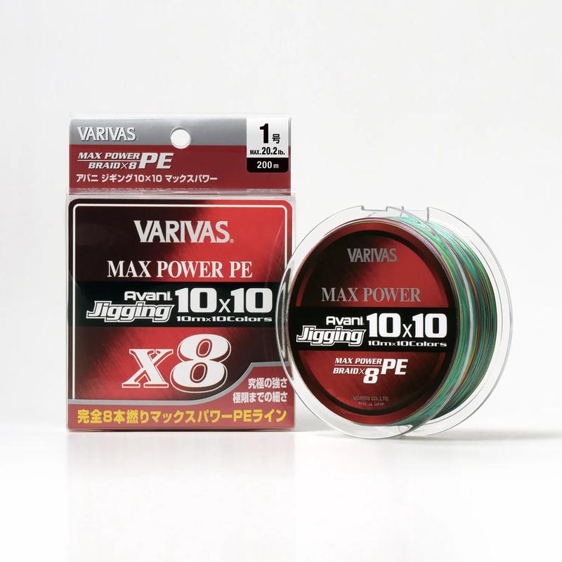 VARIVAS Avani Jigging 10x10 - Max Power PE x8 Braid