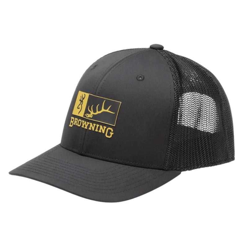BROWNING ELK RIDGE CAP - BLACK/GOLD